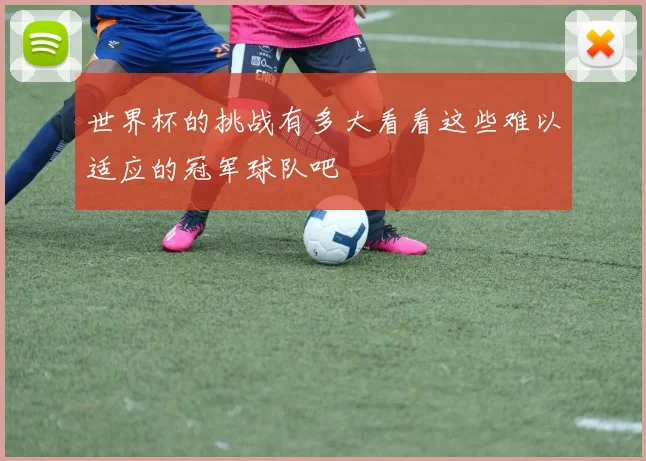 世界杯的挑战有多大看看这些难以适应的冠军球队吧